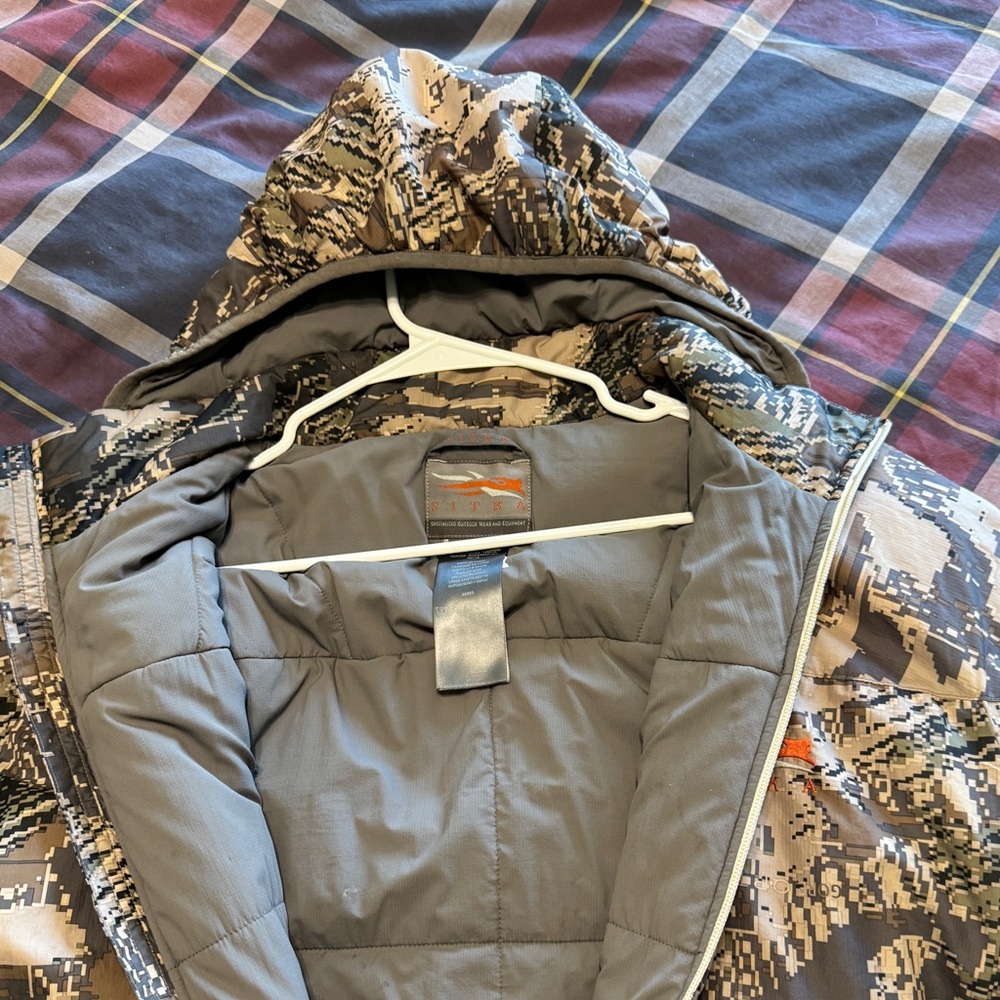 Men’s Sitka Kelvin Aerolite Hoody XLT Optifade, Open country - Picture 2 of 8